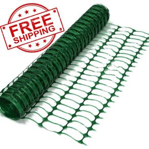 NEW SALE | Plastic Mesh Barrier Safety Fence Netting 5.5kg - 1m x 50m Roll