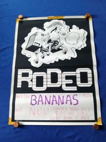A Gig Poster of the Rock Band Rodeo