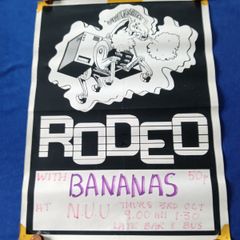 A Gig Poster of the Rock Band Rodeo
