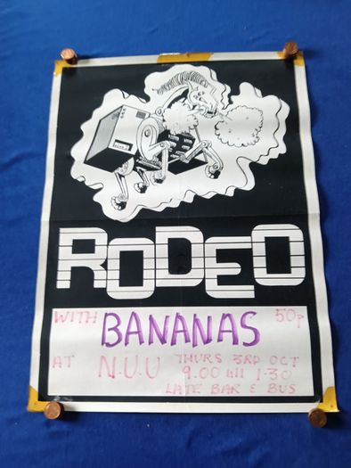 A Gig Poster of the Rock Band Rodeo
