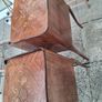 Matching pair of antique French Louis XV style nightstand or bedside tables. Image 5