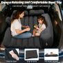 Car Air Mattress for Back Seat with Air Pump Portable Thickened Inflatable Camping Bed Sleeping Blow-Up Bed Pad fits Car SUV Image 6