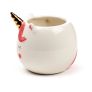 White Enchanted Rainbows Unicorn Ceramic Shaped Mug Image 7