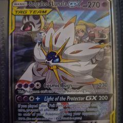 Solgaleo&Lunala GX Pokemon TCG