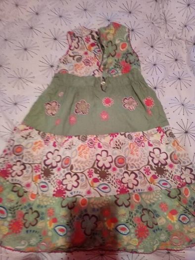 next beautiful green flowery Summer dress