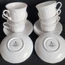 Wedgwood Strawberry and Vine Teacups and Saucers. Image 5