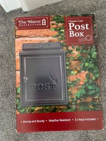 Brand new unopen Post Box