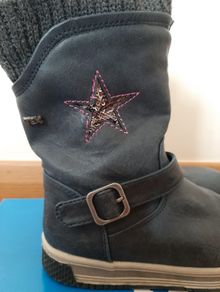 Girls indigo winter boots EU 30