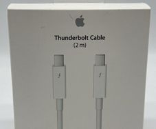 Genuine Official Apple Thunderbolt 2 Cable 2m A1410 White Md861zm/a Original/ New