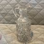 Vintage glass milk jar Image 3