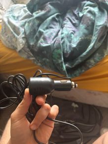 Car charger, USB and USB C port.
