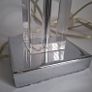 Glass & Chrome Table Lamp Image 3
