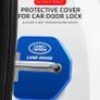 LandRover Door Lock Protectors - Black crome - 4pce Image 2