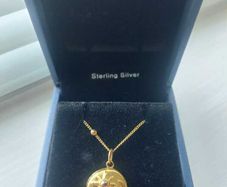 Newbridge Silver/ Amy Huberman Collection Gold Locket