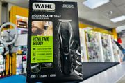 Wahl Aqua Blade 10 in 1 Beard Trimmer with 30ml Beard Oil, Beard Care Set for Men, Fully Washable head face and body