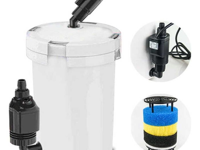 SunSun HW-604B External Filter Pre-Filter 800l/h 14W for 50-150L