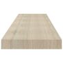 Floating Wall Shelves 4 pcs Oak 120x23.5x3.8 cm MDF Image 6
