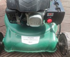 Petrol lawnmower