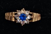 Vintage 9ct gold ring