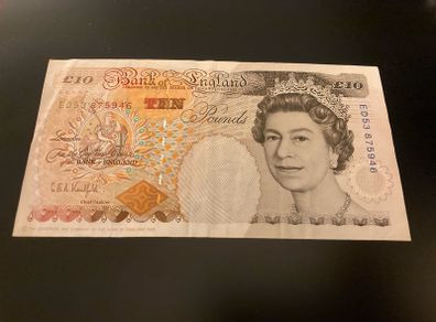 Great Britain 10 pounds 1993