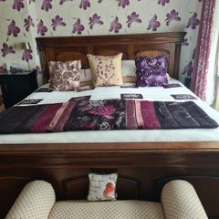 Solid Mahogany Bed Frame - Super King