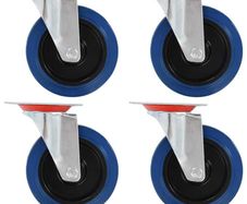 32 pcs Swivel Casters 125 mm