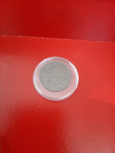 Irish Penny 1968 in case