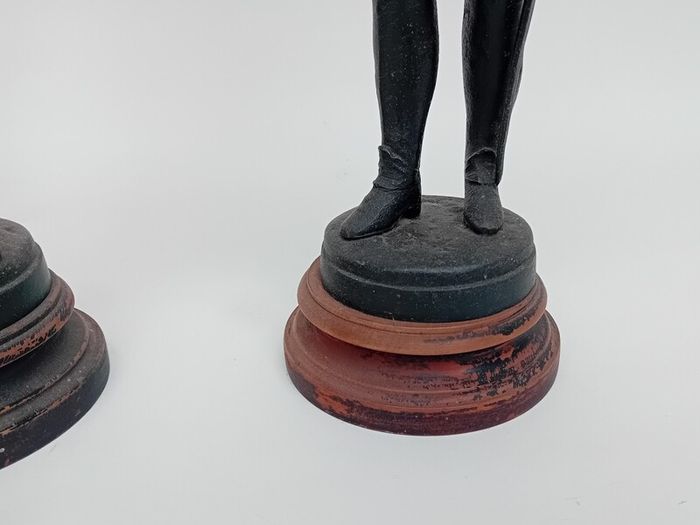 Vintage Spelter Military Figures