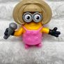2019 Singer Mom approx. 5.5 cm. McDonald's Minion Action Figure Despicable Me Rise of Gru Used Please see photos Image 2