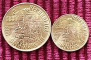 San Marino 1978 Gold Coins 2 &amp; 1 Scudi Set Rare