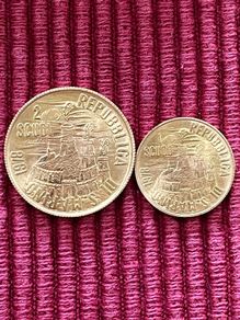 San Marino 1978 Gold Coins 2 & 1 Scudi Set Rare