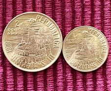 San Marino 1978 Gold Coins 2 & 1 Scudi Set Rare