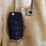 Three button Volkswagen Key Fob With Working Electronics Image 2
