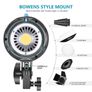 30222 Neewer 60W LED Video Light CRI 95 Bowens Mount Image 2