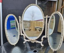 Vintage Triple Dressing Table Mirror