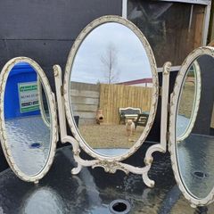 Vintage Triple Dressing Table Mirror