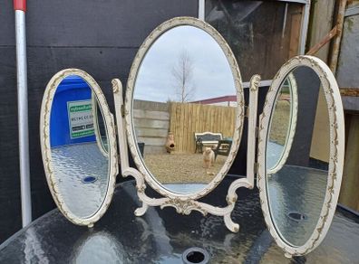 Vintage Triple Dressing Table Mirror