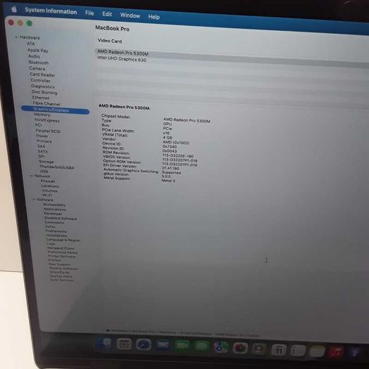 Apple MacBook Pro 16" (2019) | Intel Core i7 16GB RAM | 1TB SSD