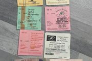 Leinster GAA Football Tickets 1992 -2004 x 8