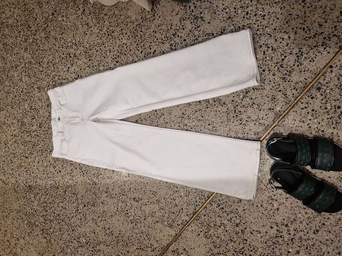 samsoe & samsoe new white jeans