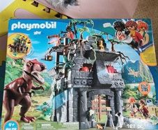 PLAYMOBIL Dinos 9429 Hidden Temple with T-Rex, For Children Ages 4+