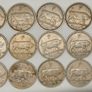 Ireland 1951-1968 Shilling Date Run x2 Two Coins for Each Image 6