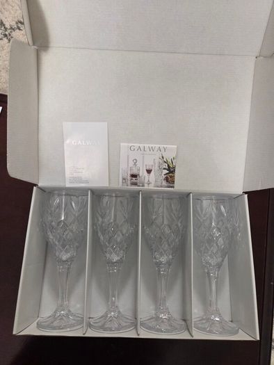 Wine Goblet by Galway Irish Crystal