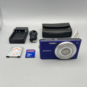 Sony DSC-W730 16.1MP Digital Camera Blue - Full Kit