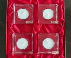 glass tea light holders