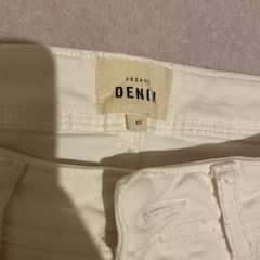 Sezane cream denim jeans Size 40