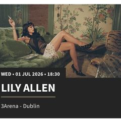 Lily Allen Standing Tickets x2