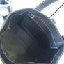 Fossil Quality Black Leather Tote Bag Image 7