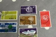 6 old Irish stamps