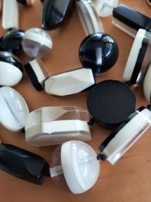Chunky perspex necklace